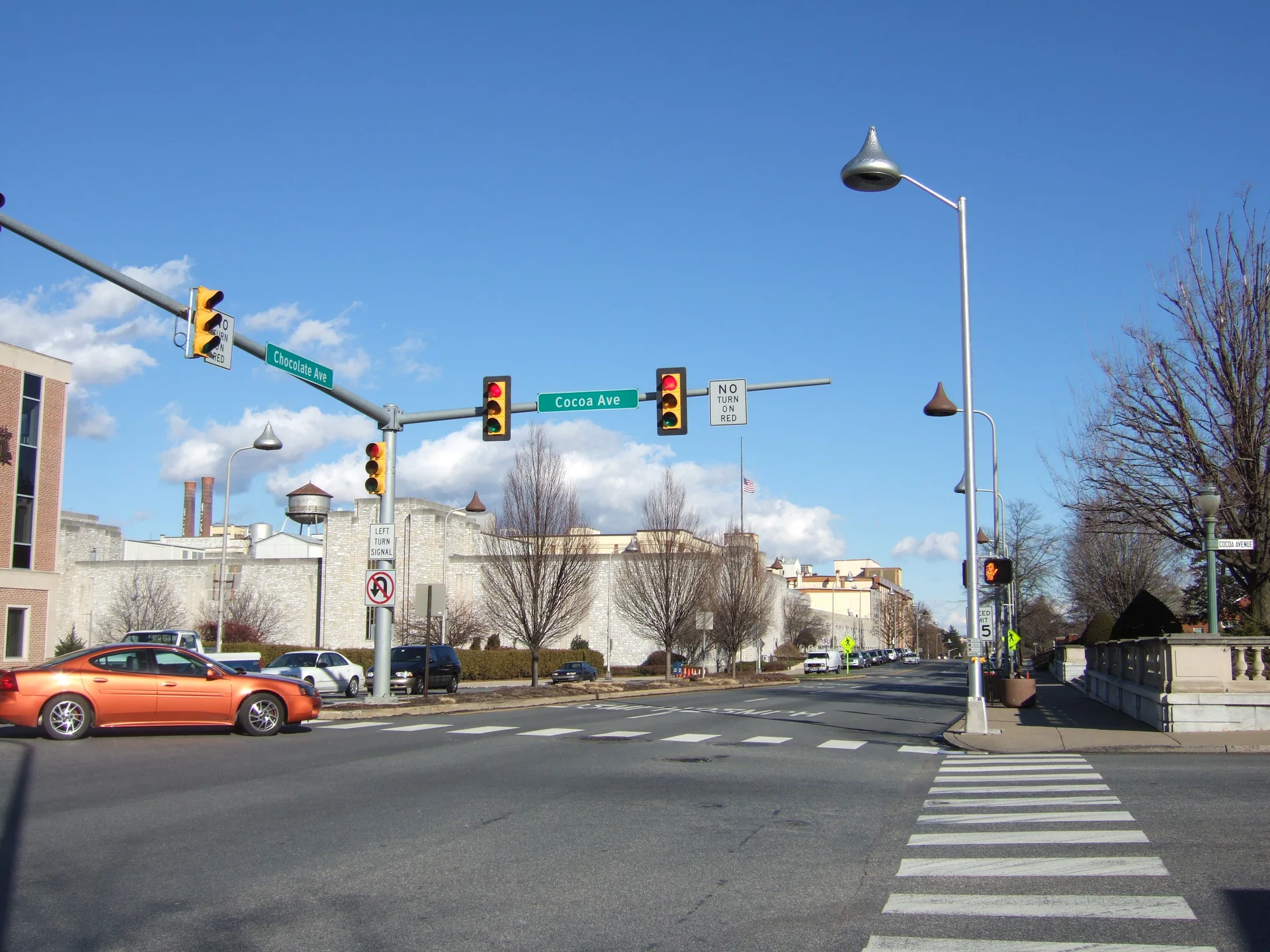 Panoramic view of Hershey, Pennsylvania